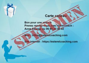 Image du bon cadeau pour un coaching personnalisé avec Anne-Edwige Sulpice